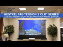 Elite Screens Kestrel Tab-Tension 2 CLR Series