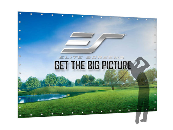 Elite Screens Golf Sim Bay ImpactWhite