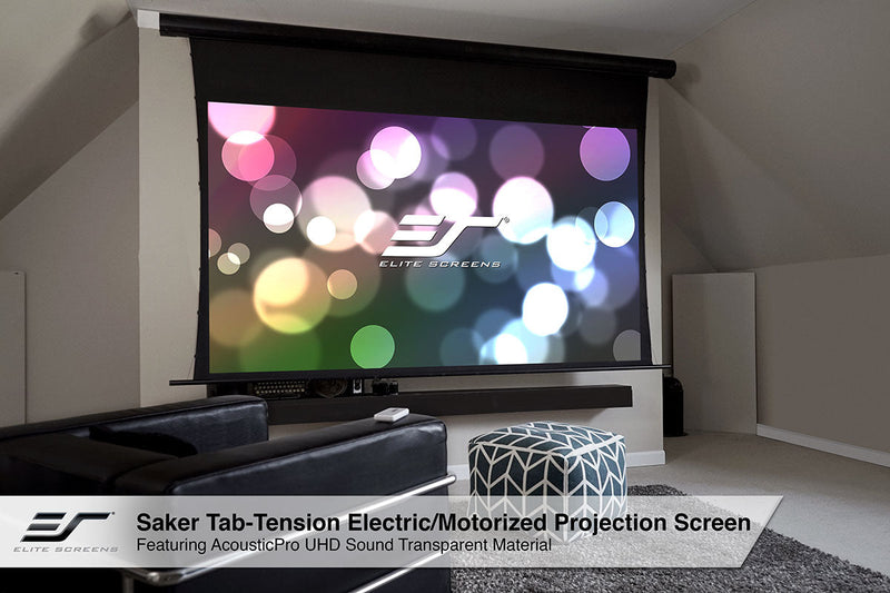 Elite Screens Saker Tab-Tension AcousticPro UHD Series